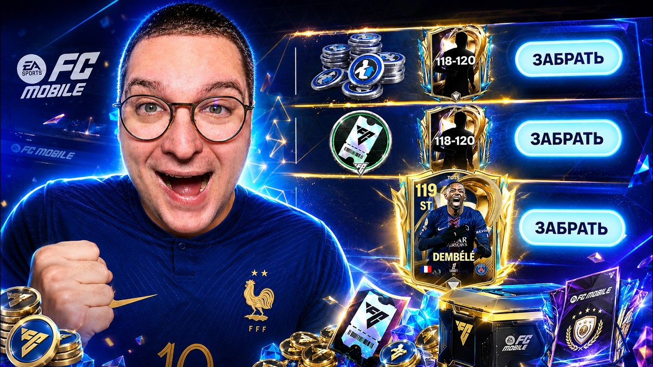 UTOTS ПОДАРОК от РАЗРАБОТЧИКОВ ... Я НЕ МОГУ ПОВЕРИТЬ!! ПАКИ ТОТС FC MOBILE 26: TOTS PACK OPENING