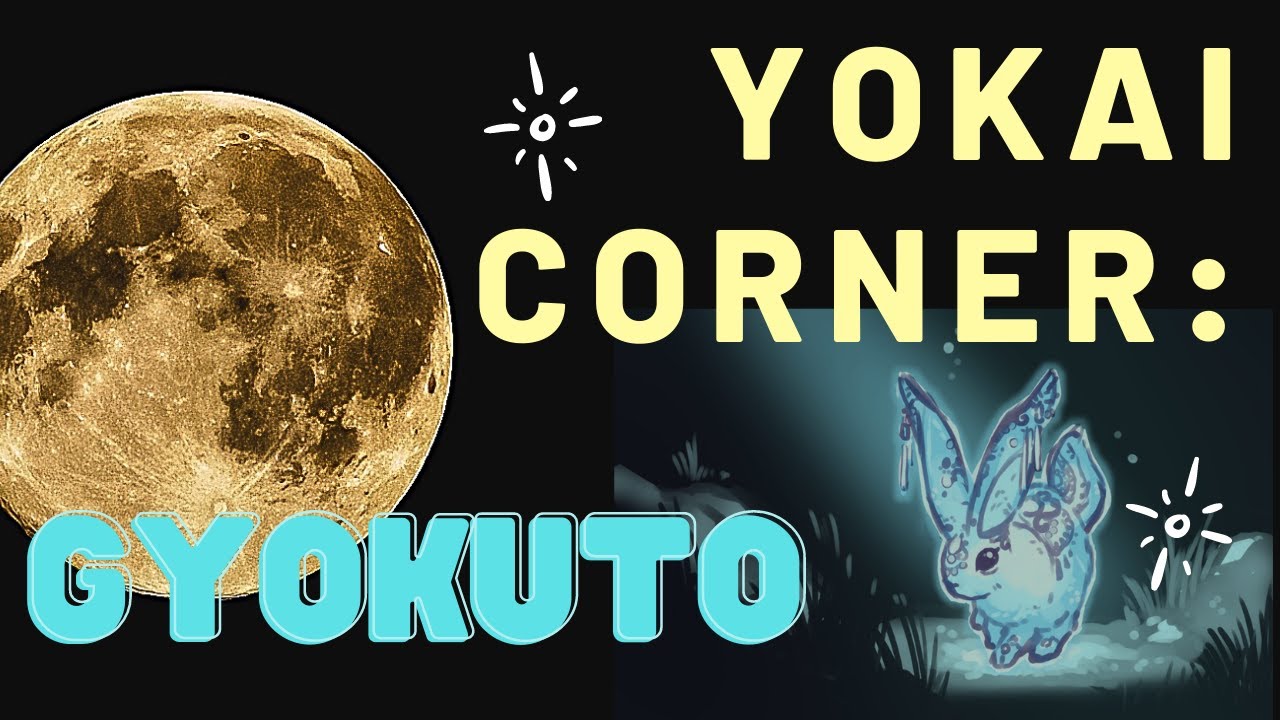 Yokai corner: rabbit on the moon Gyokuto
