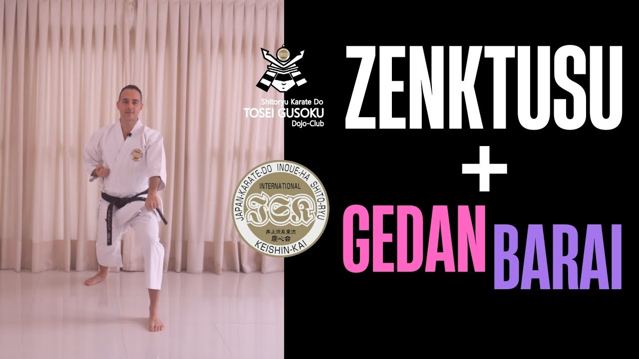 Zenkutsu Dachi  Gedan Barai Tutorial