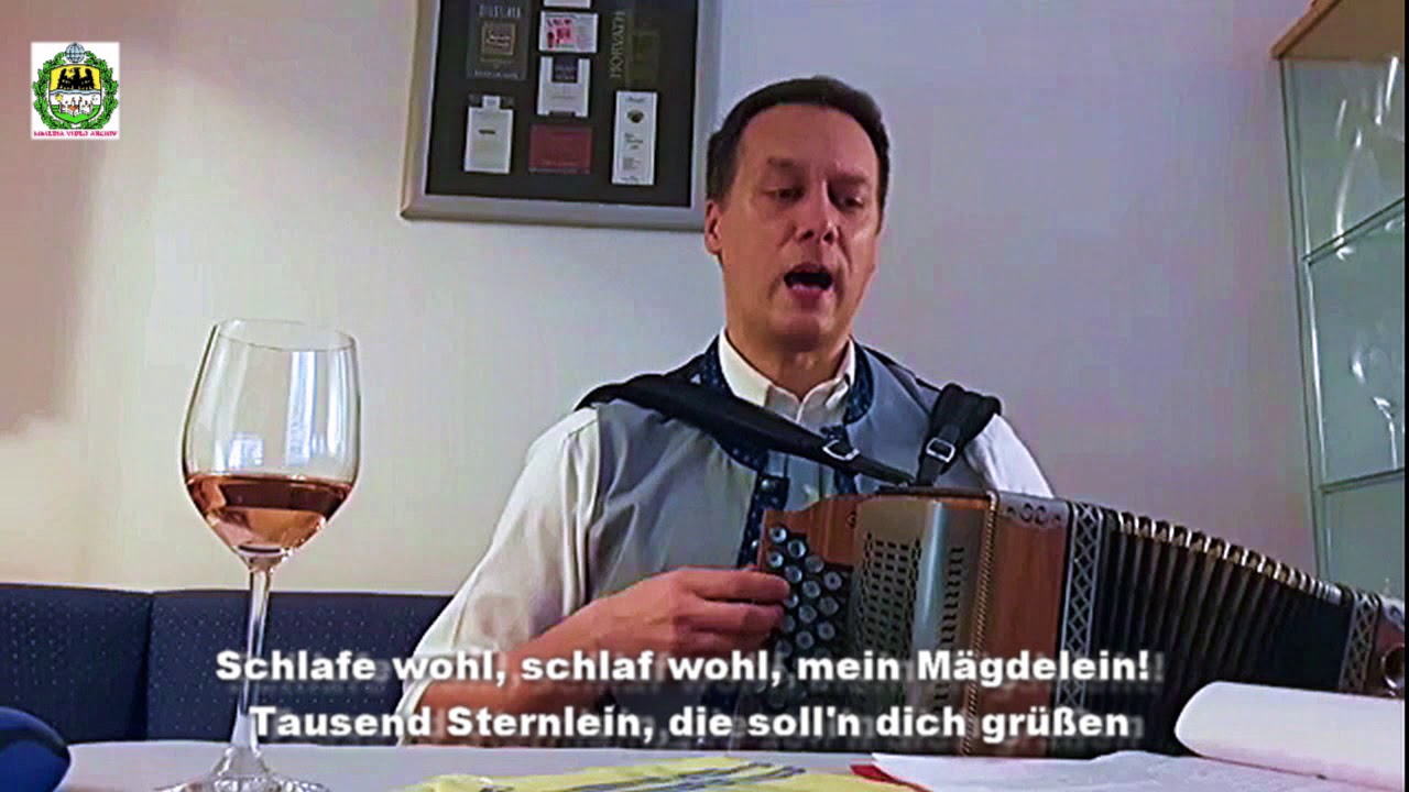 GLUTROT SANK DIE SONN WIRTSHAUSSINGEN J. STAMPFEL