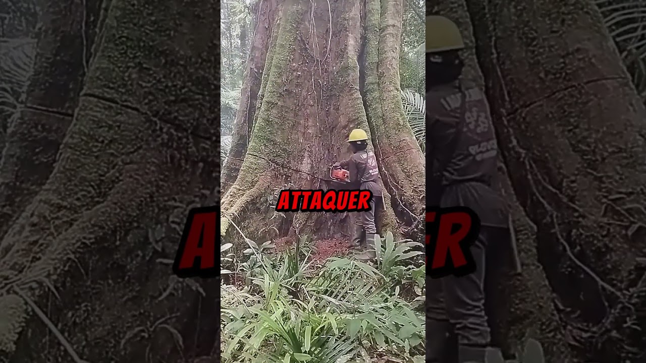 Un bûcheron fait tomber un arbre géant… mais il cache un secret ! 