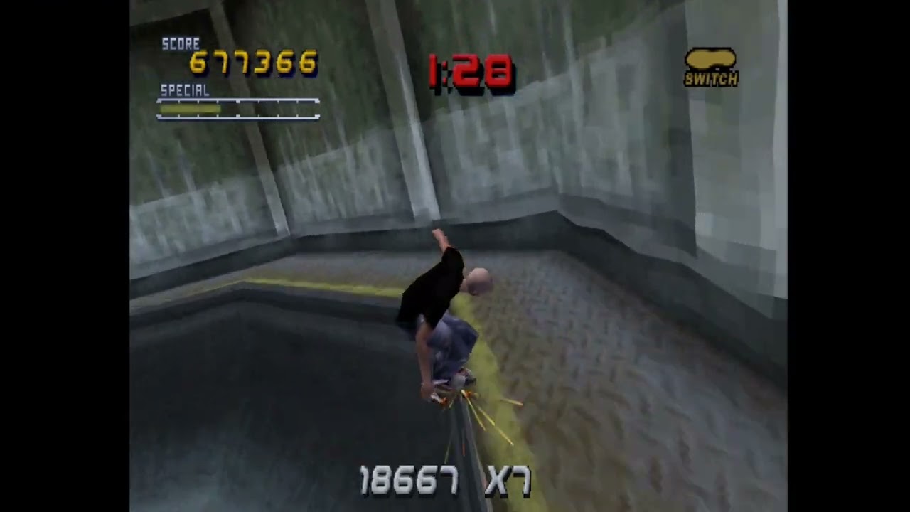 Tony Hawk's Pro Skater 2 - Hangar 3.4 Million Score (PS1)