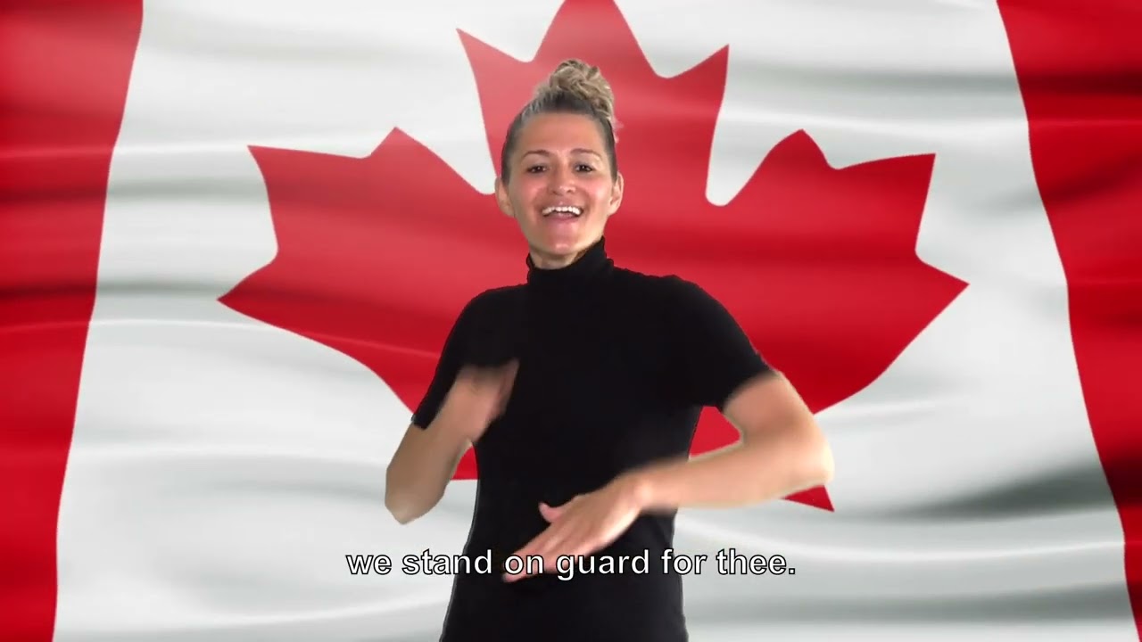 O'Canada in Canadian ASL