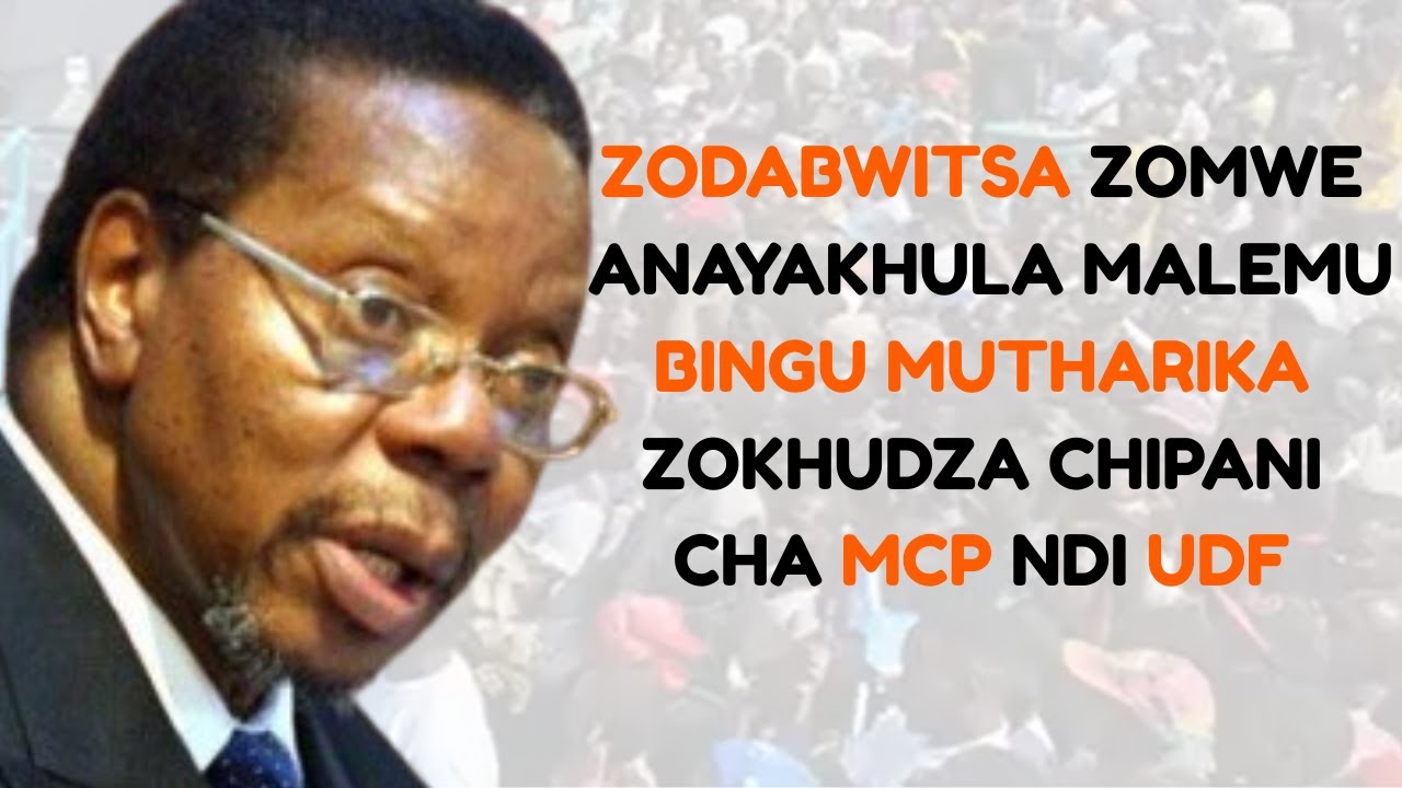 Zodabwitsa zomwe anayakhula malemu Bingu Mutharika