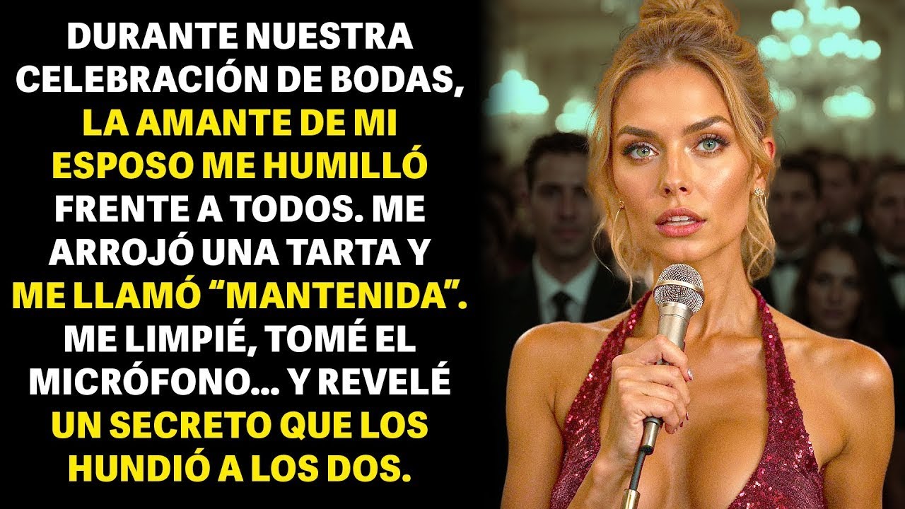 DURANTE NUESTRA BODA, LA AMANTE DE MI MILLONARIO ESPOSO ME HUMILLÓ FRENTE A TODOS  PERO REVELÉ UN