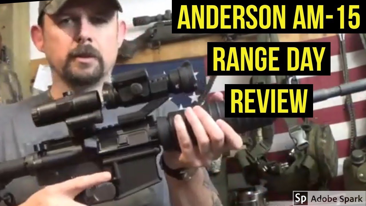 Anderson AM-15 | Range And Review #shtf #preparedness