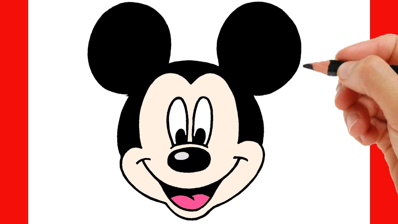 COMMENT DESSINER MICKEY MOUSE FACILEMENT