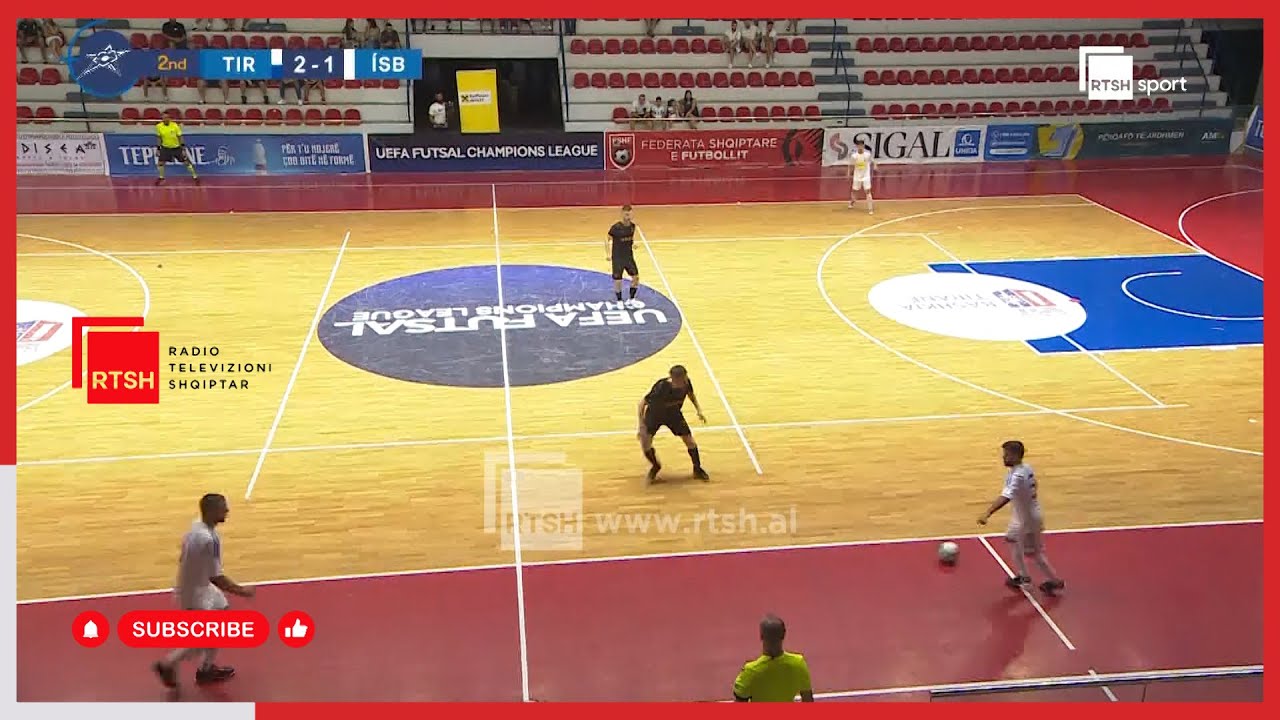 KF Tirana vs Ísbjörninn - UEFA Futsal Champions League / Preliminary round / pjesa dytë