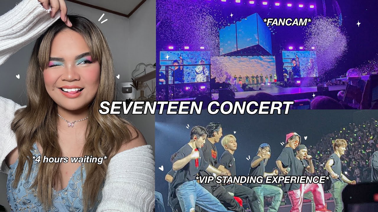 seeing SEVENTEEN up close for the first time! (concert experience)