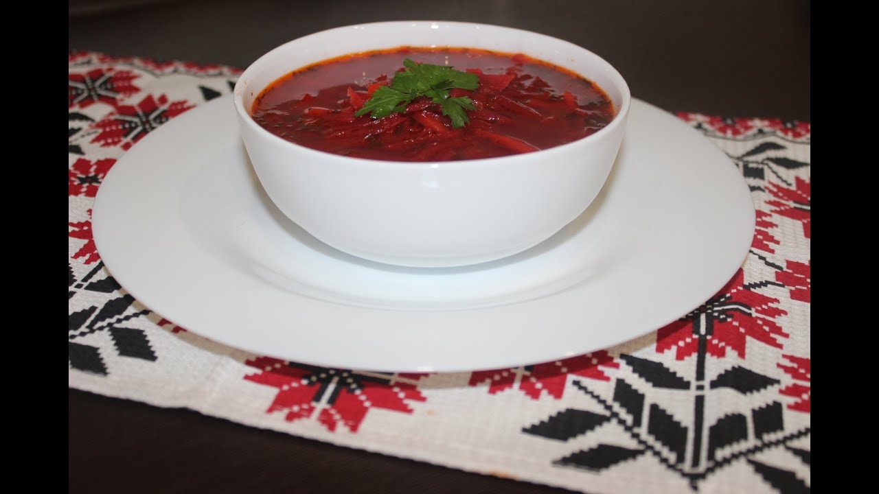 Əsl Borş resepti.Həqiqi Ukrayna borşunun hazırlanması.Настоящий украинский борщ