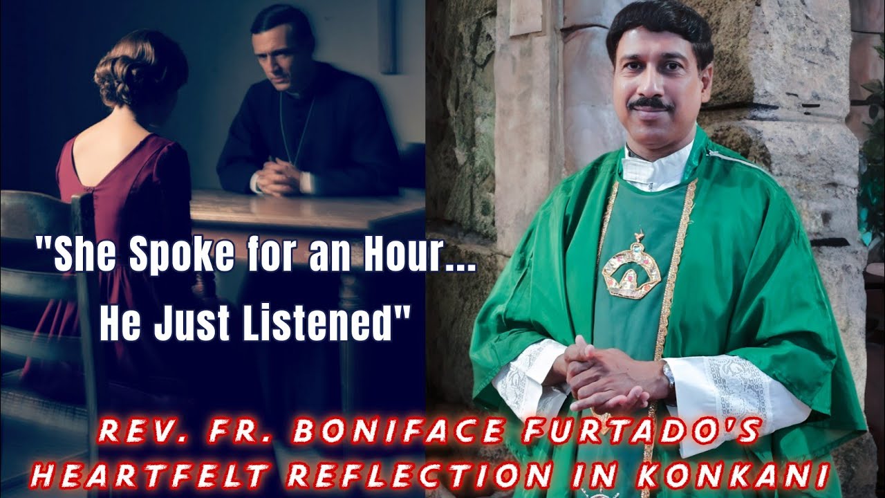 She Had Everything | So Why Was She Crying? | Fr Boniface’s Powerful Konkani Sermon | #tfrcctv