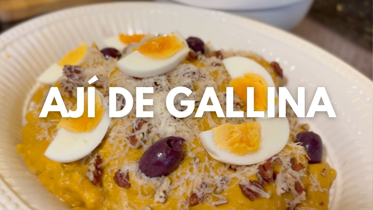 El Ají de Gallina antes era un postre