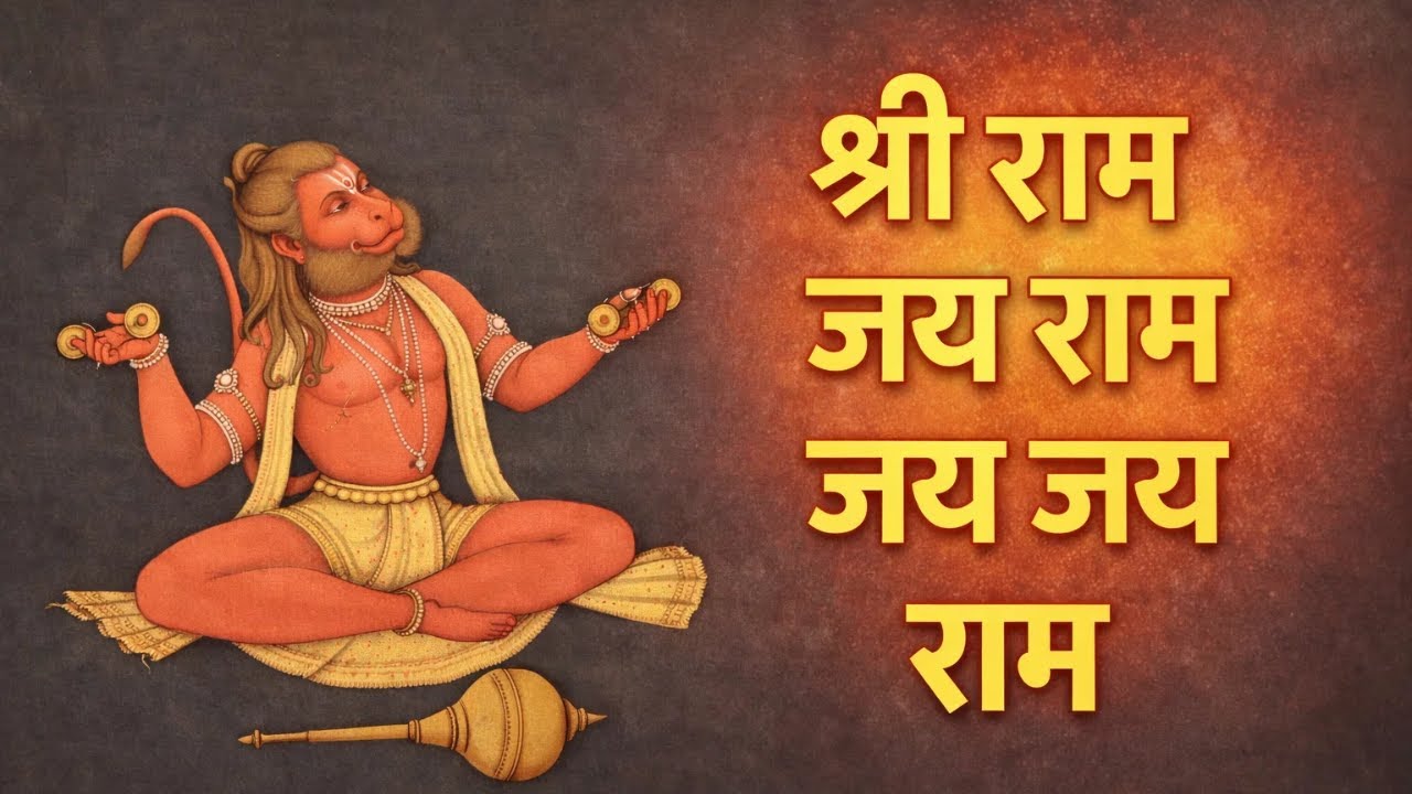 Shri Ram Jai Ram Jai Jai Ram Chant | Sita Ram Mantra for Deep Peace & Meditation