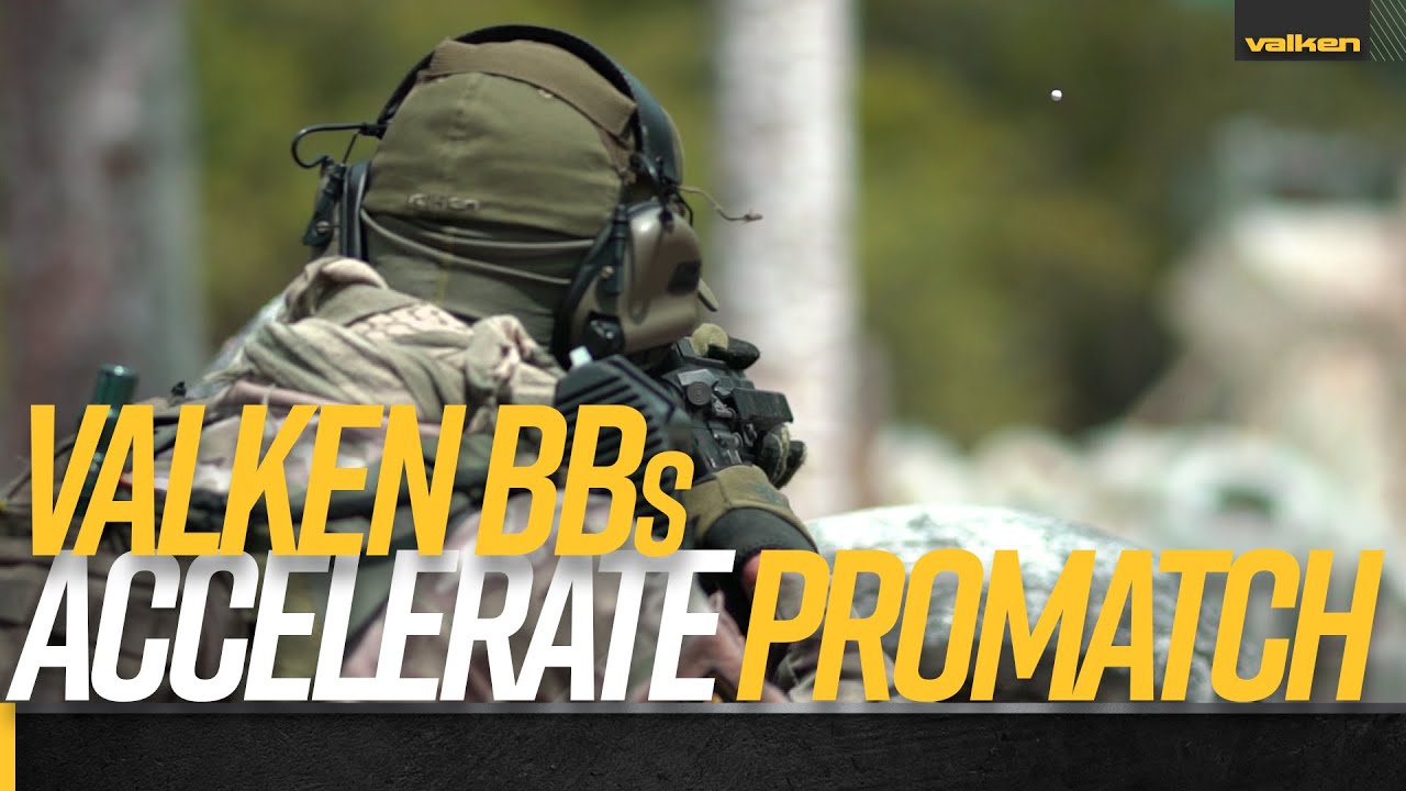 Valken Accelerate ProMatch Airsoft BBs with TAPP Airsoft