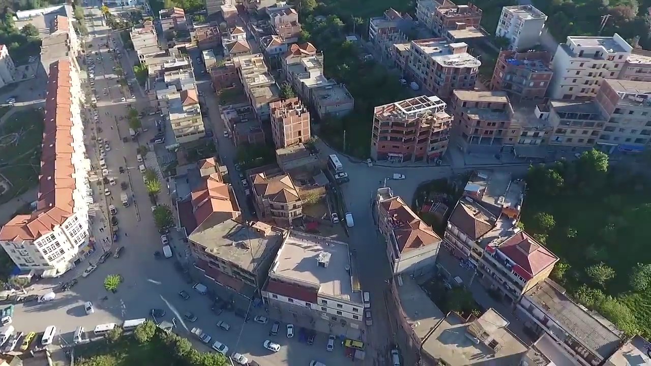 Tizi gheniff  vue du ciel (kabylie)