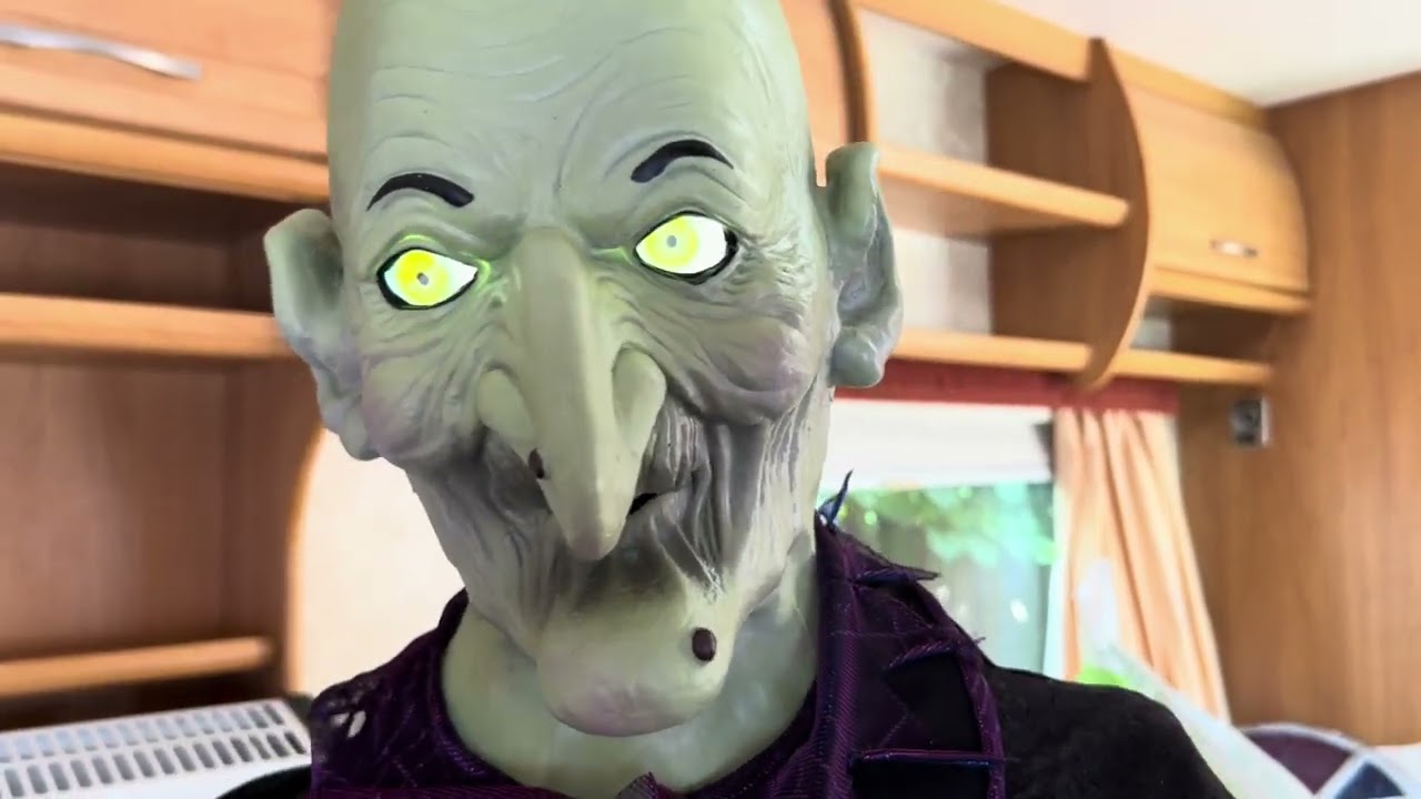 Gemmy Animated Halloween Cauldron Witch Restoration!