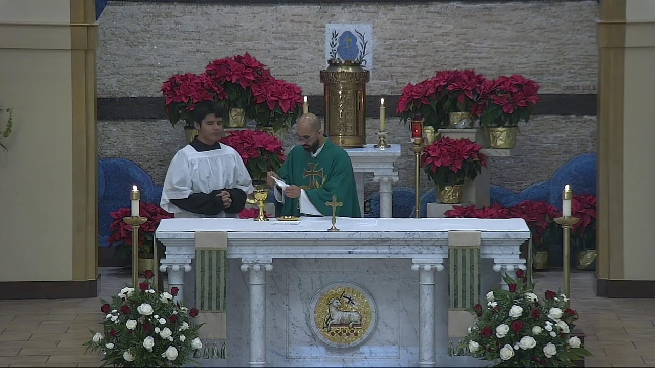 Holy Mass live streamed from St. Ann Catholic Church in Clayton, North Carolina, USA