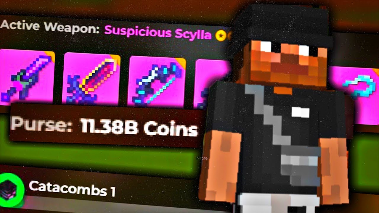 I may have found the most sus profile... (Hypixel Skyblock profile review)