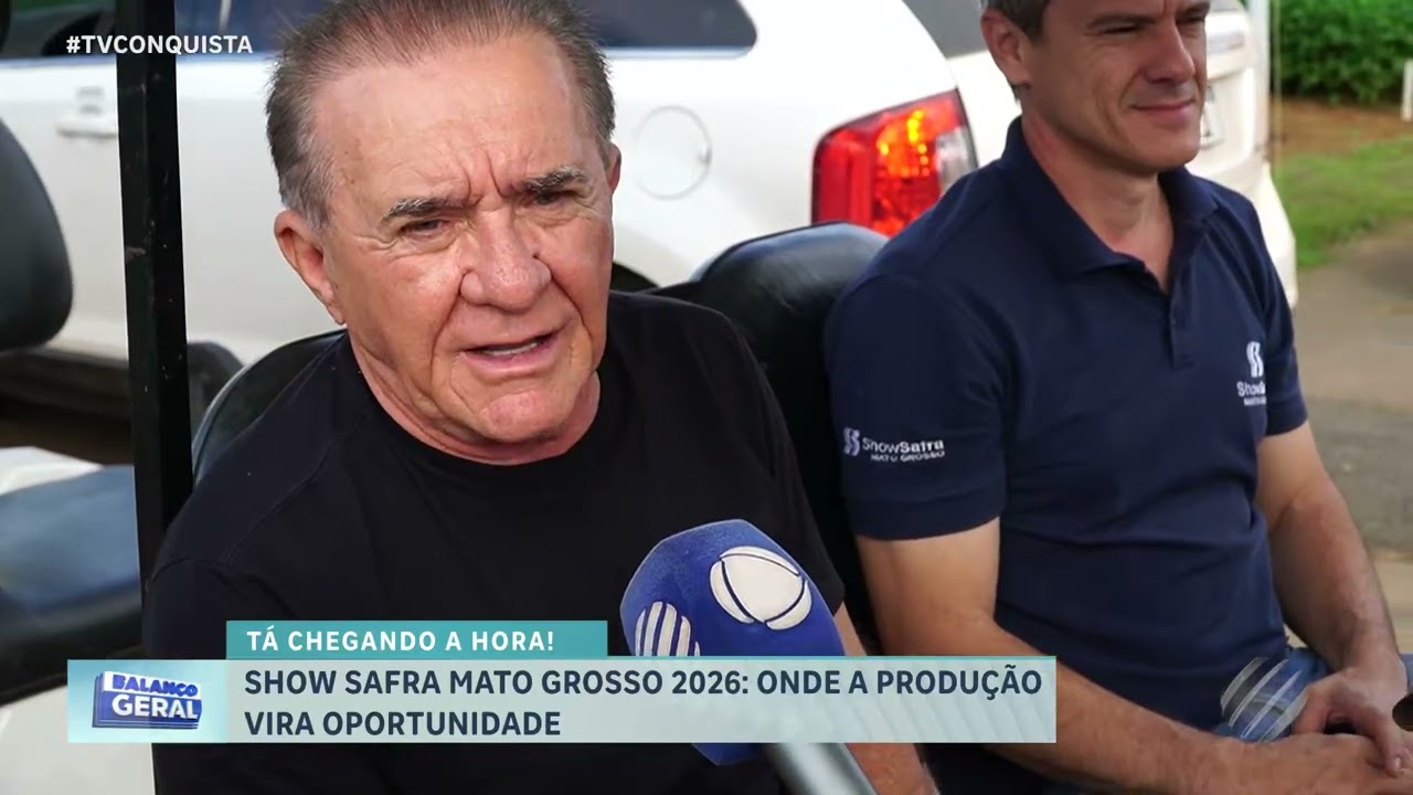 Show Safra 2026 destaca força do agro e inovação em Lucas do Rio Verde