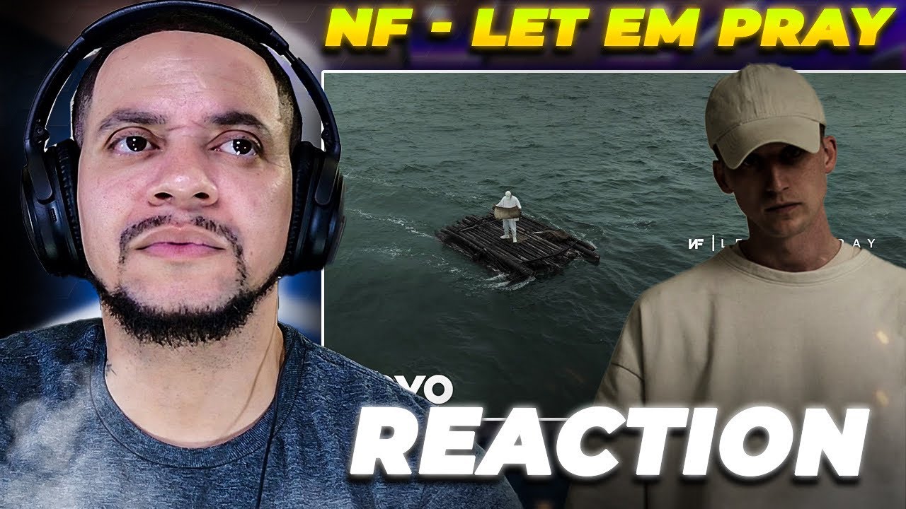 MORE OF MY HALF TWIN STEP BROTHER NF!!!!! NF - Let Em Pray (REACTION)