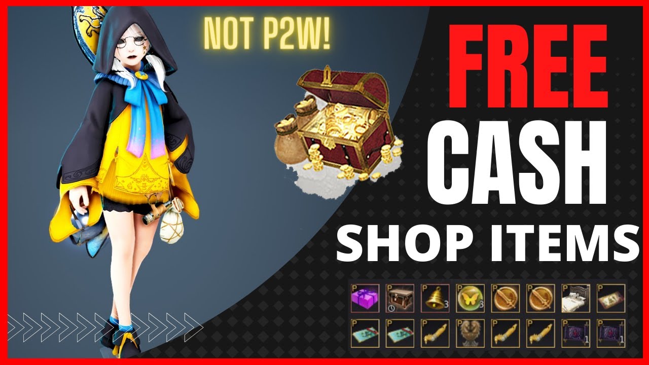 Black Desert Online - Pearl Shop Guide [Free P2W items]