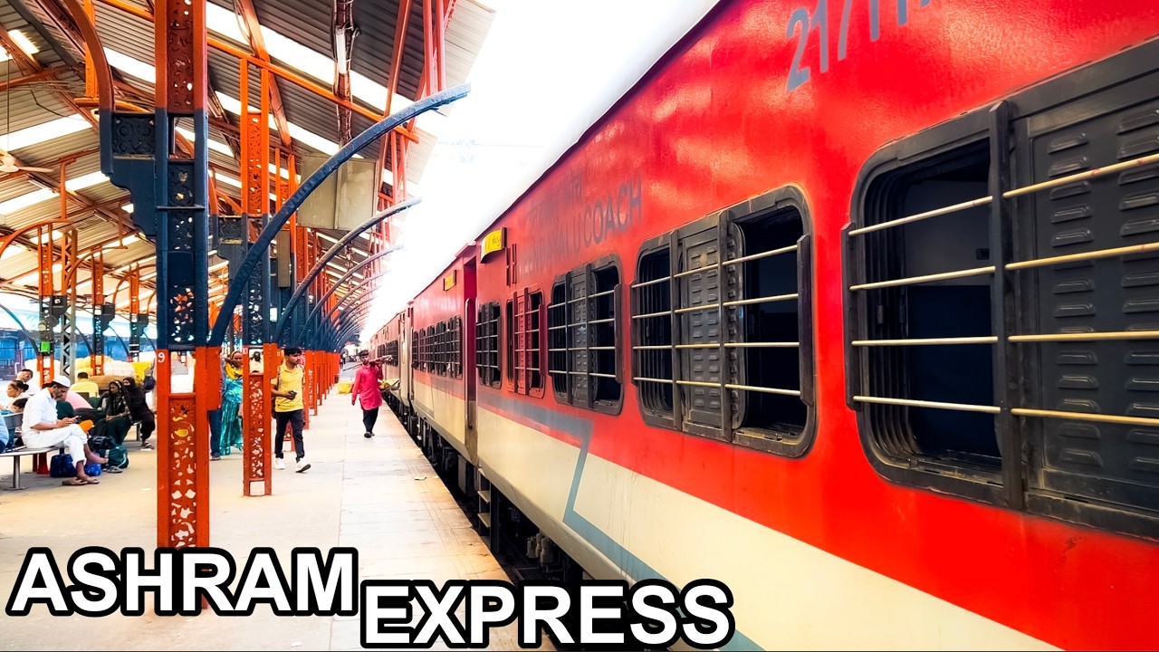 Riding India's Unreserved Train Compartment | Ashram Express | Delhi To Ahmedabad