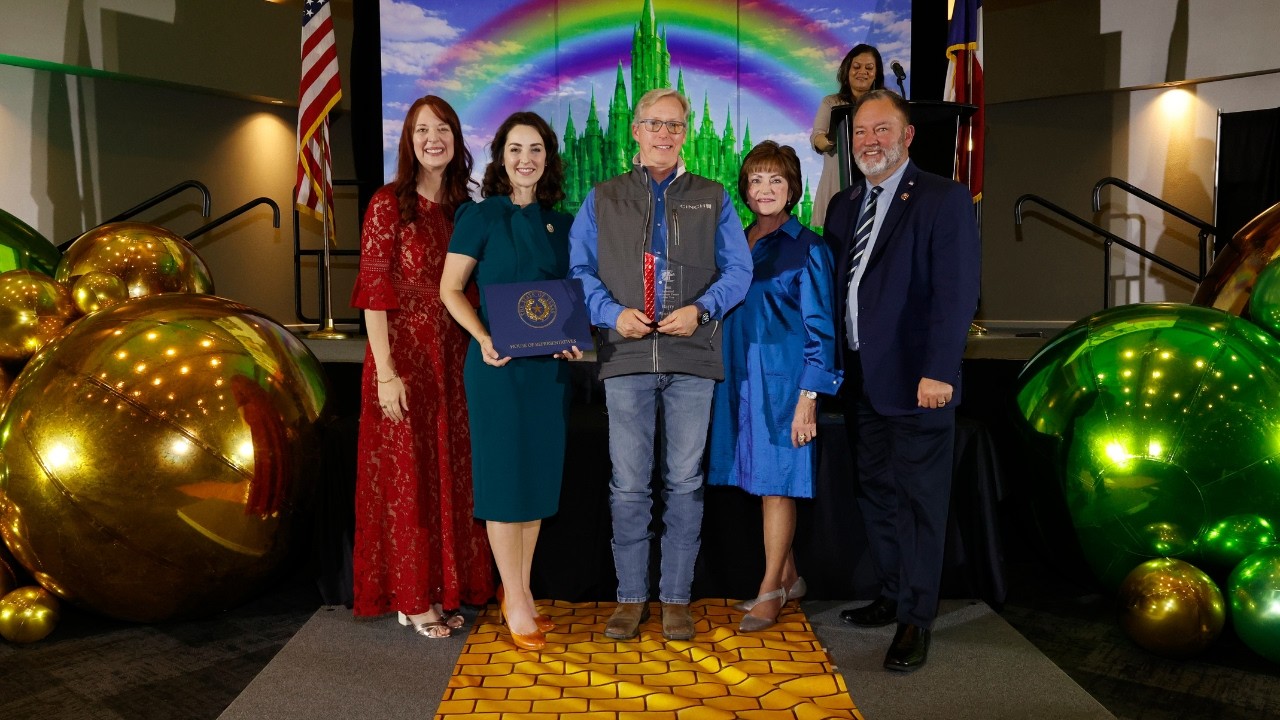 Harker Heights Chamber of Commerce 2025 Outstanding Individual Community Partner Barry Hinshaw