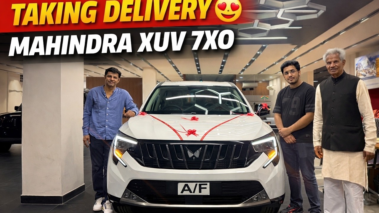 FINALLY! 😍 Taking Delivery of MAHINDRA XUV 7XO | Dream Car Day 🎉 | Rishabh Sharma