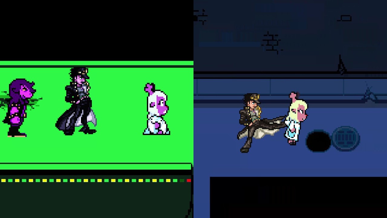 If Jotaro was in Deltarune Chapter 2