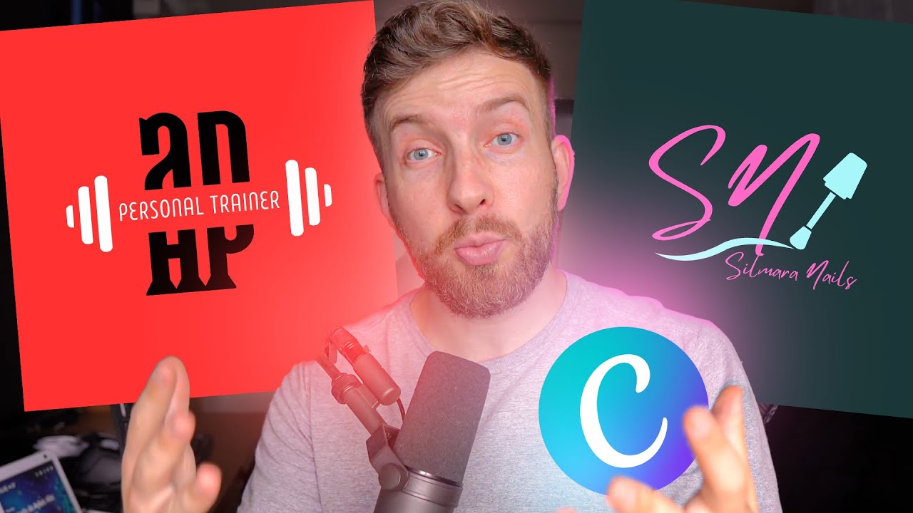 Como criar LOGO no CANVA 🤩 | Tutorial de Logotipo em 2024