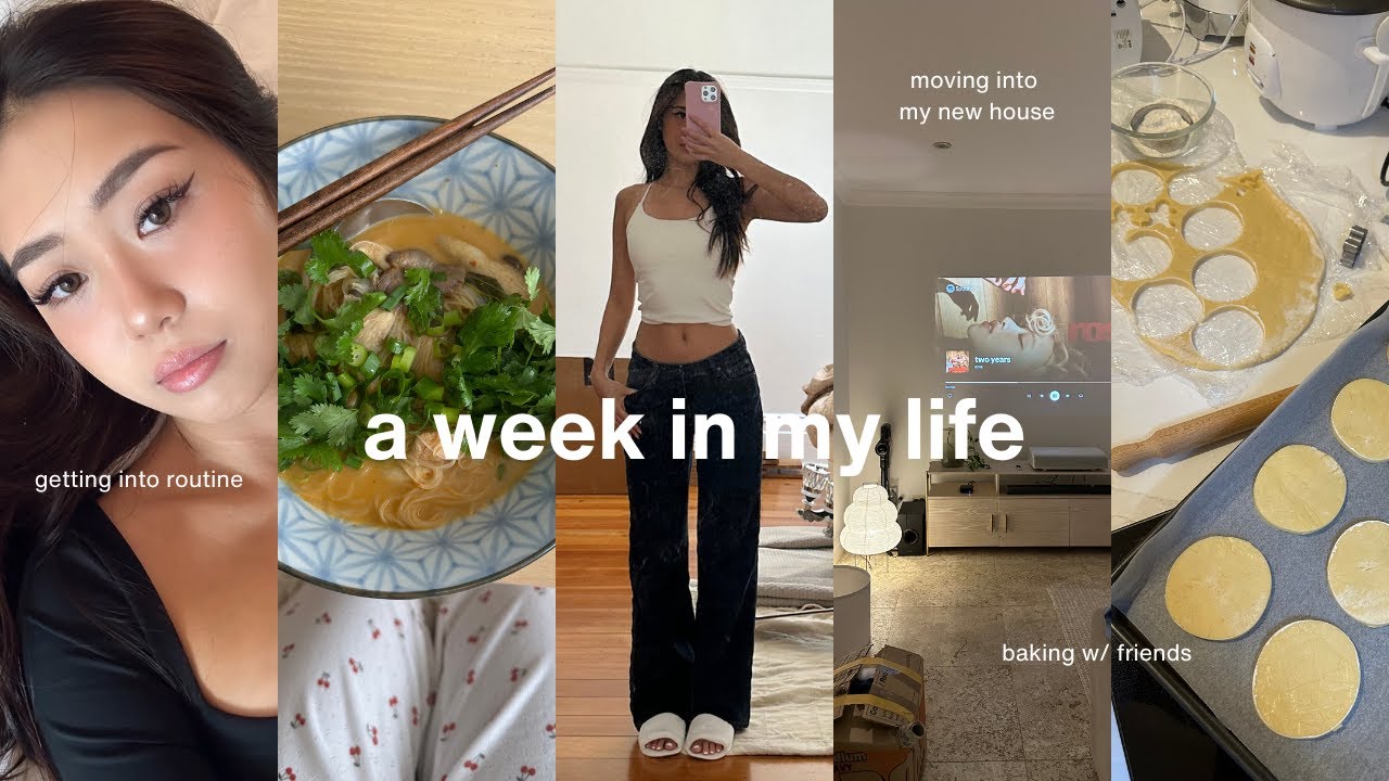 A week in my life | moving into my new home, holiday season, spending time with family & friends