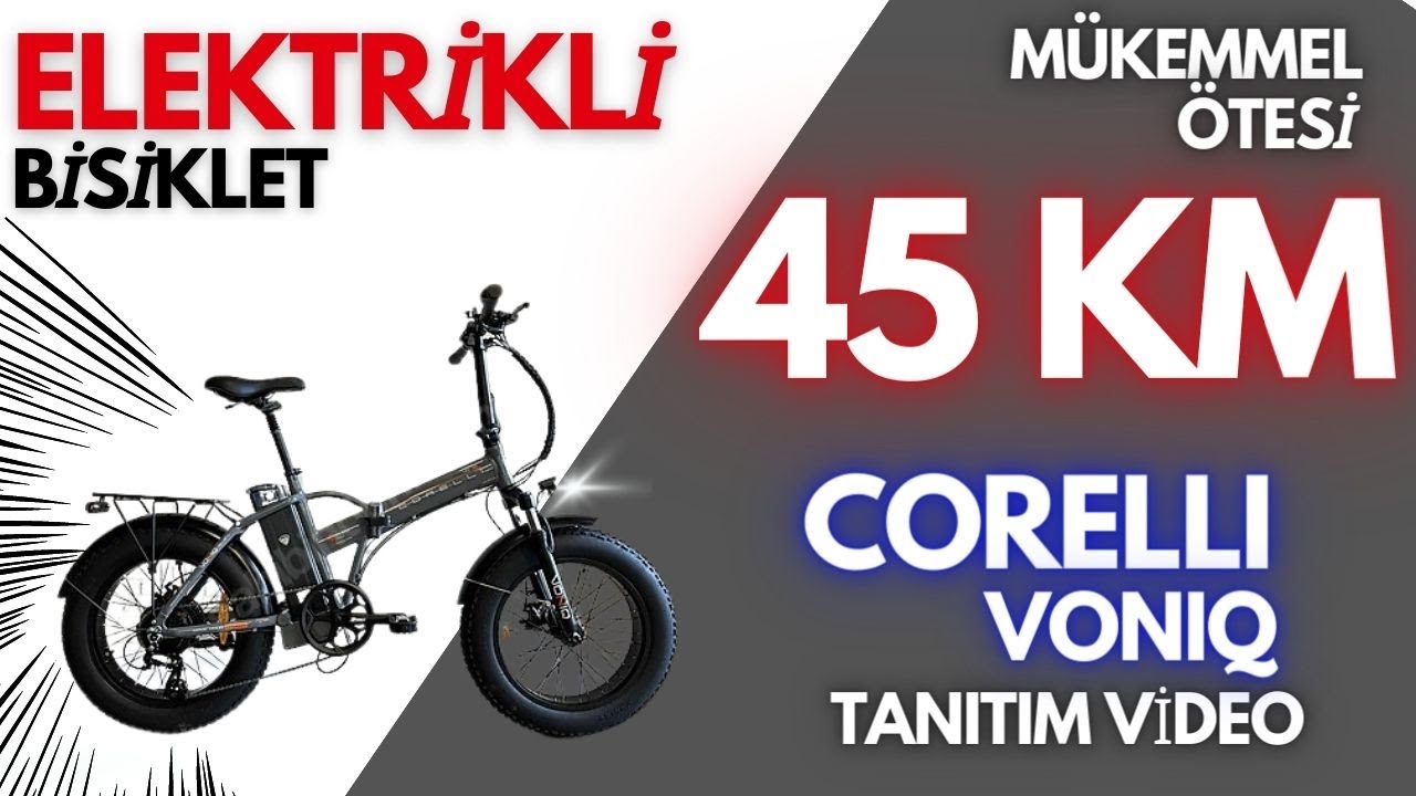 Elektrikli Bisiklet Corelli Voniq 8 Vites Tanıtım Videosu, / #elektriklibisiklet #ebike #fatbike