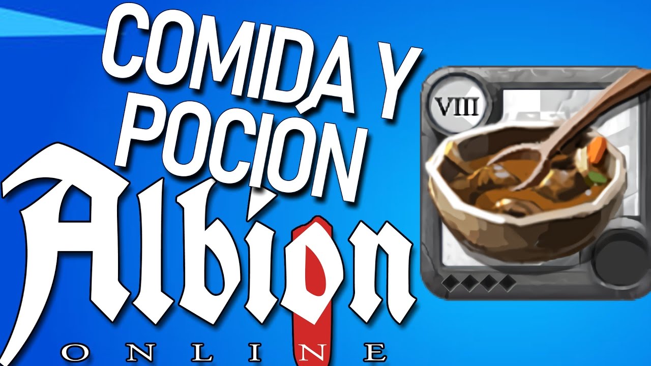 COMIDA Y POCIONES FACCIONADO en ALBION ONLINE con BRADINSKY