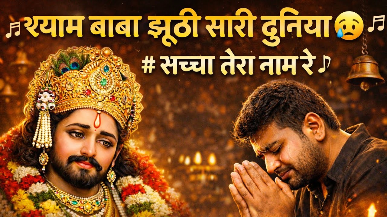“श्याम बाबा झूठी सारी दुनिया 😢 | सच्चा तेरा नाम रे | Shyam Bhajan”
