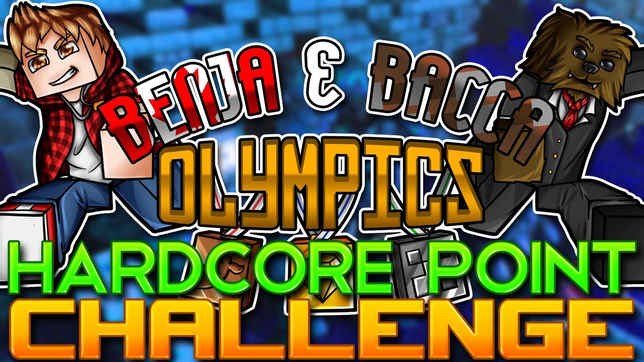 Minecraft: Benja & Bacca Olympics Game 8 - Hardcore Point Challenge!