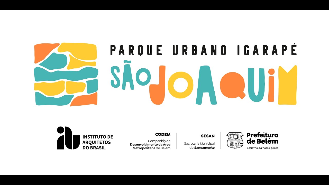 Apresentação do Projeto Vencedor do Concurso Parque Igarapé São Joaquim / Belém