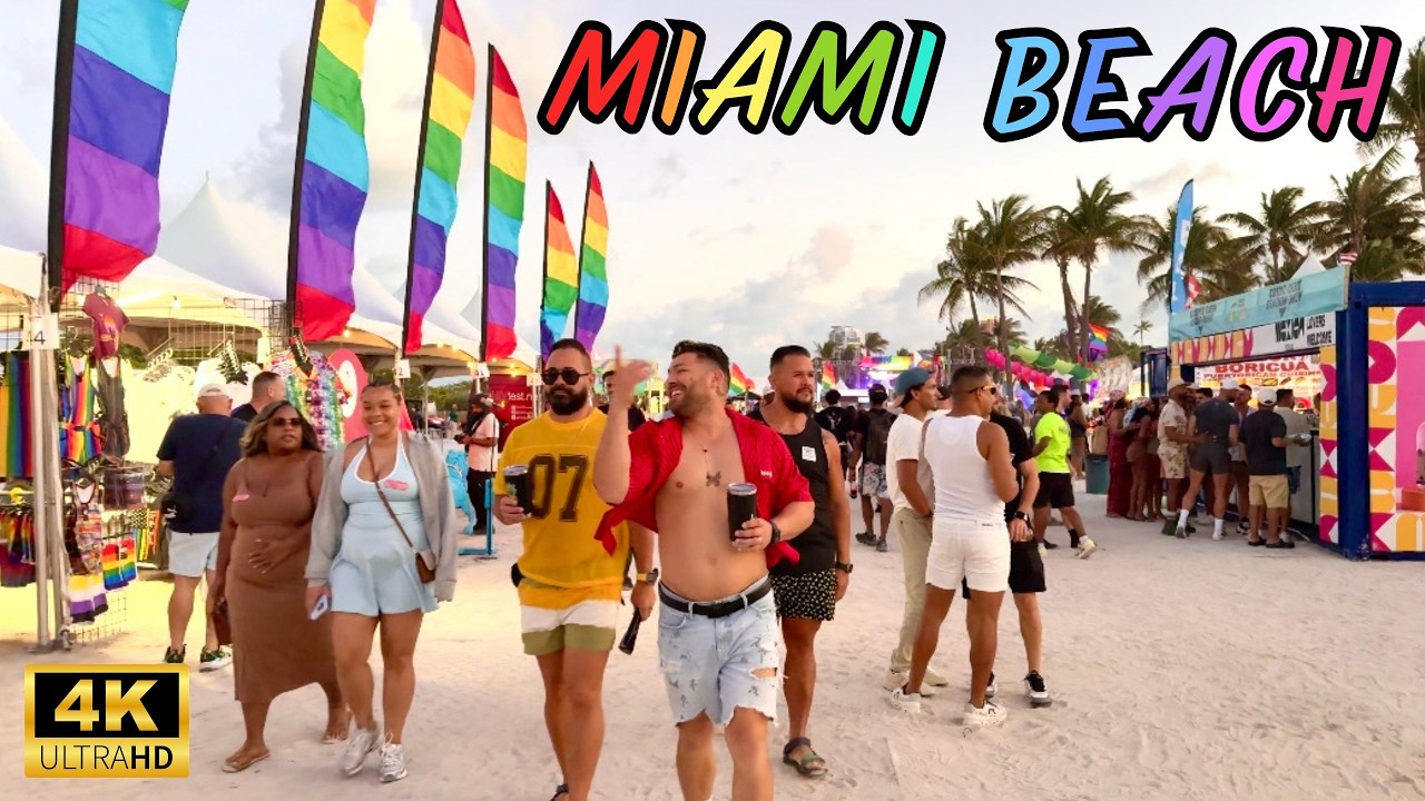 Miami Beach Pride Celebration 2026 | South Beach 4K