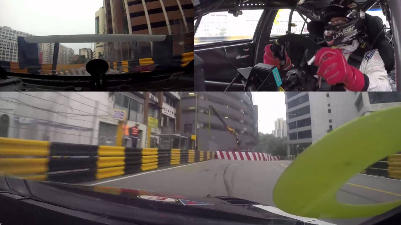 Chilton's crazy Macau lapguide onboard, WTCC 2014
