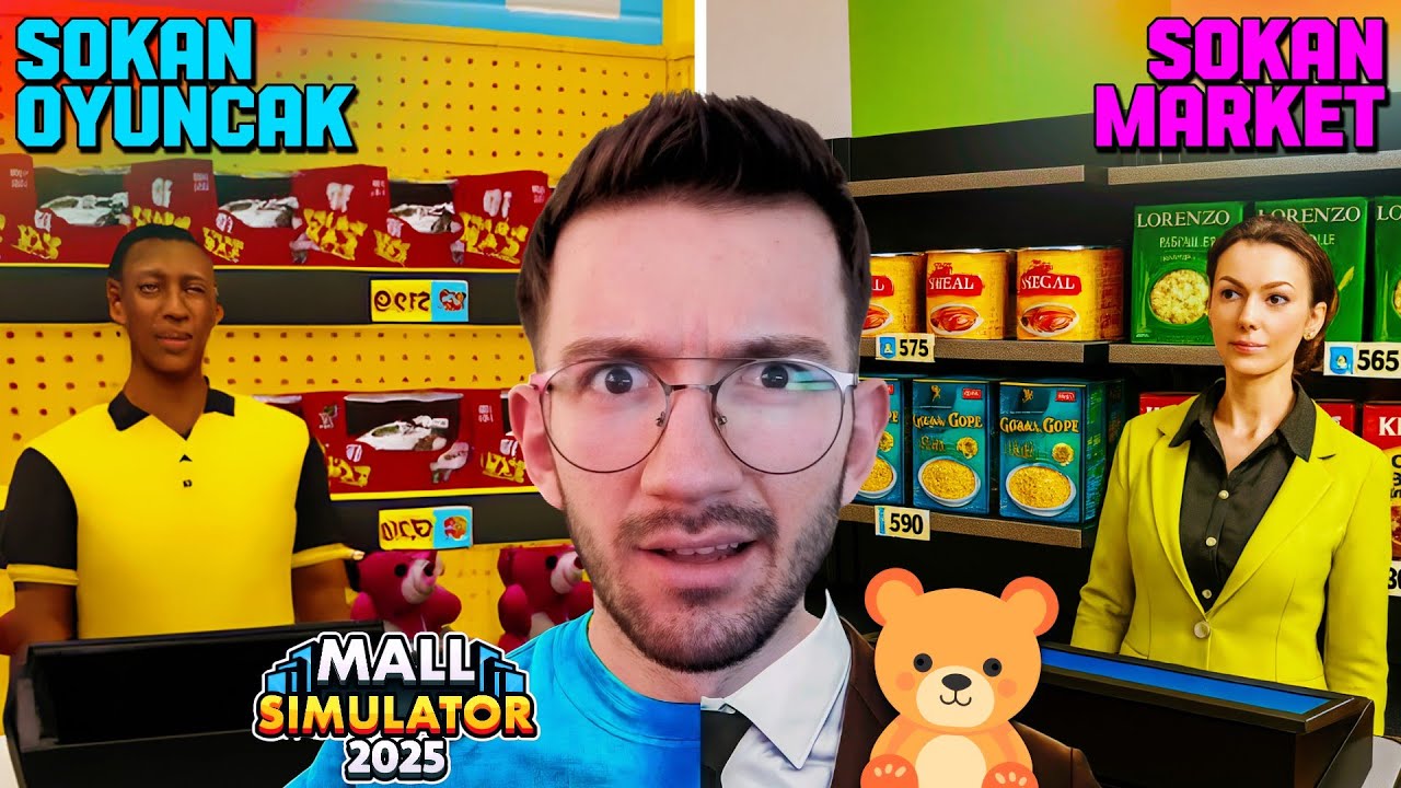 SOKAN AVM BÜYÜYOR !! 2.BÖLÜM | MALL SİMULATÖR 2025
