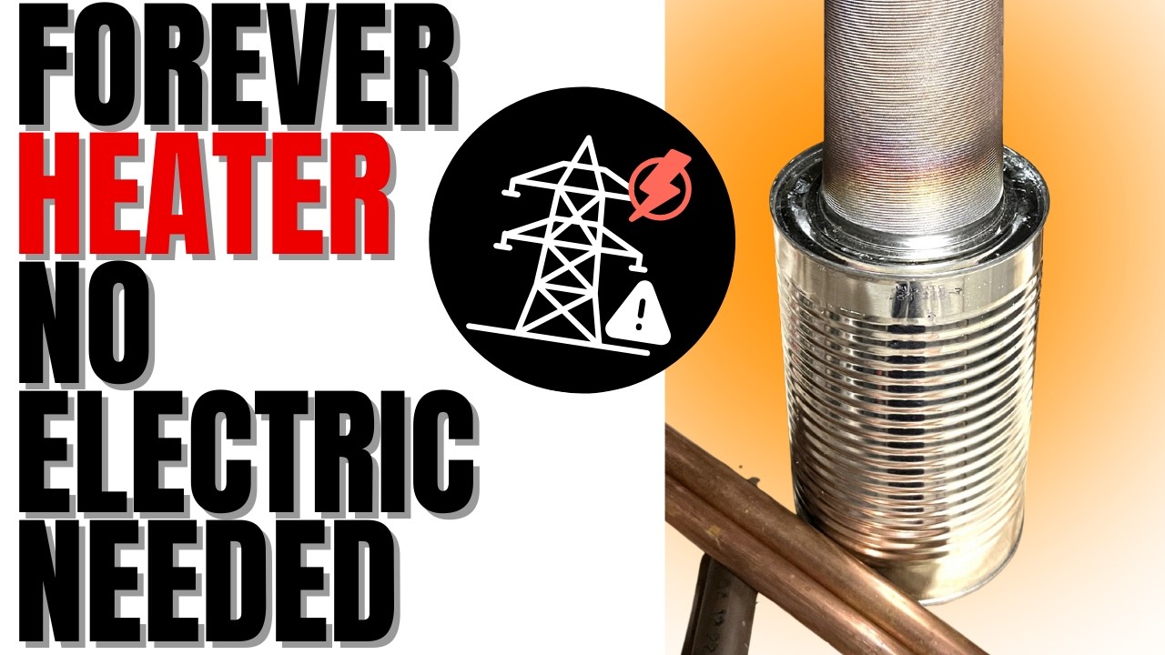 Heat For Days With This Simple Device That Anyone Can Make