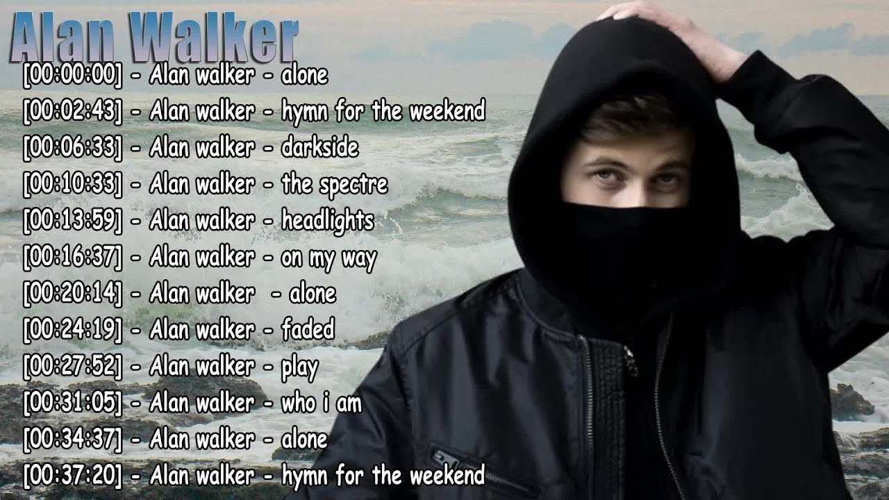 🎶 Alan Walker Live Set 2025 | EDM Mix 1 Hour Extremely Chill