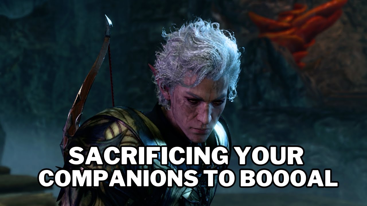 Sacrificing companions to BOOOAL (All companions' reaction) | Baldur's Gate 3 Act 1 (Spoilers!)