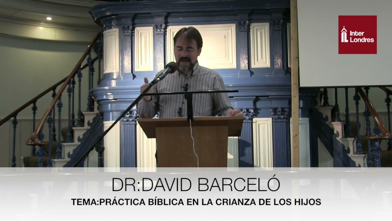 PR&Aacute;CTICA B&Iacute;BLICA EN LA CRIANZA.DR:DAVID BARCEL&Oacute;.