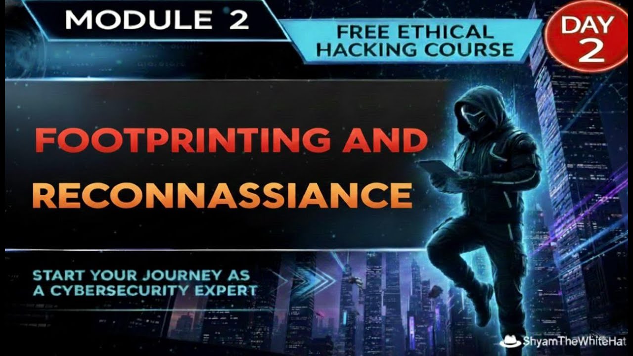 CEH- Module 2:- Footprinting & Reconnaissance| Practical | Certified  Ethical hacker