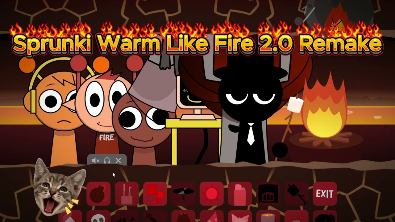 Sprunki Warm Like Fire 2.0 Remake 🔥 All Sounds & Ultimate Music Mix! 🎵