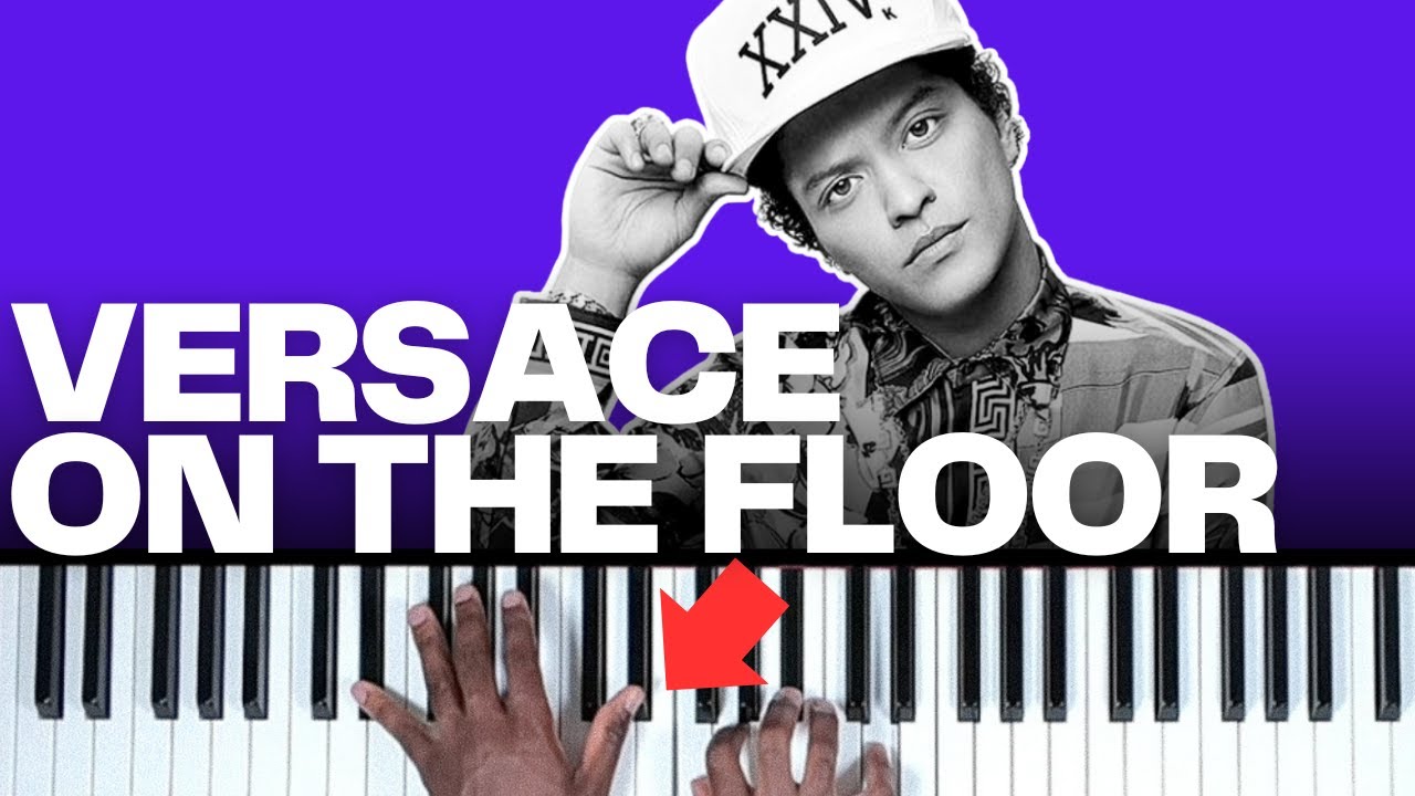 The CLEANEST Chord Intro in VERSACE ON THE FLOOR by Bruno Mars!