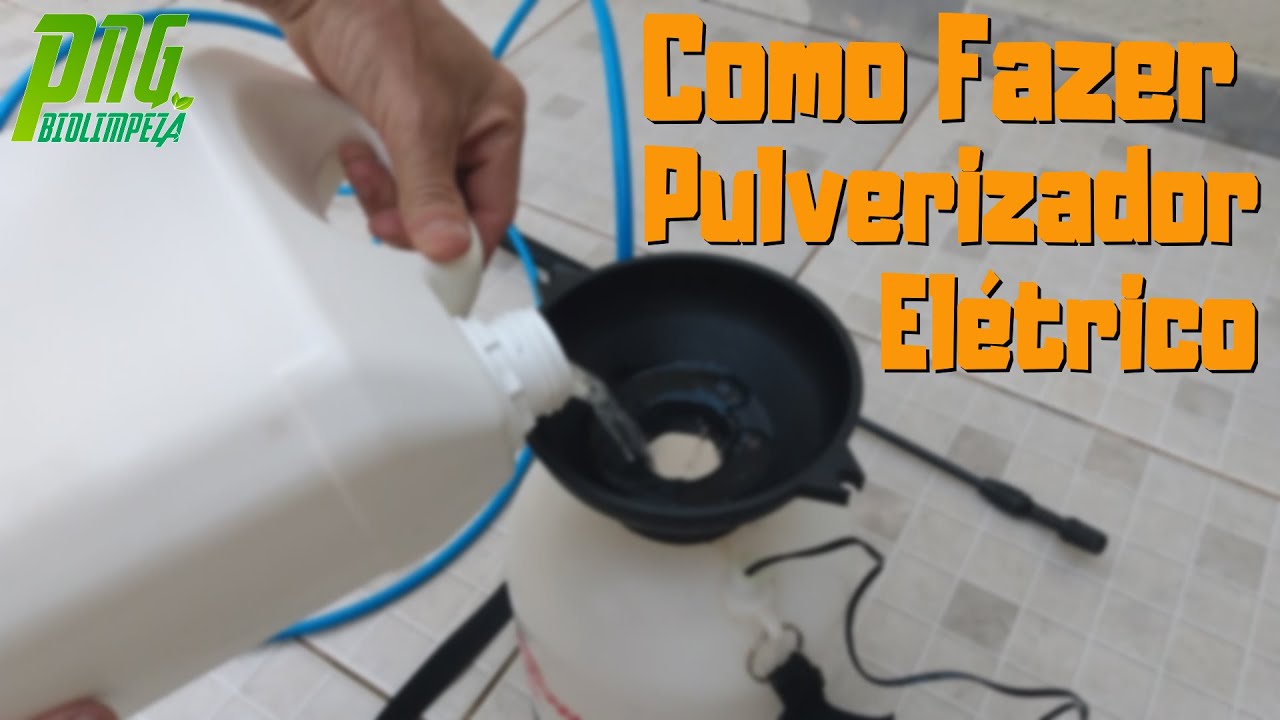 Como Fazer Um Pulverizador Eletrico