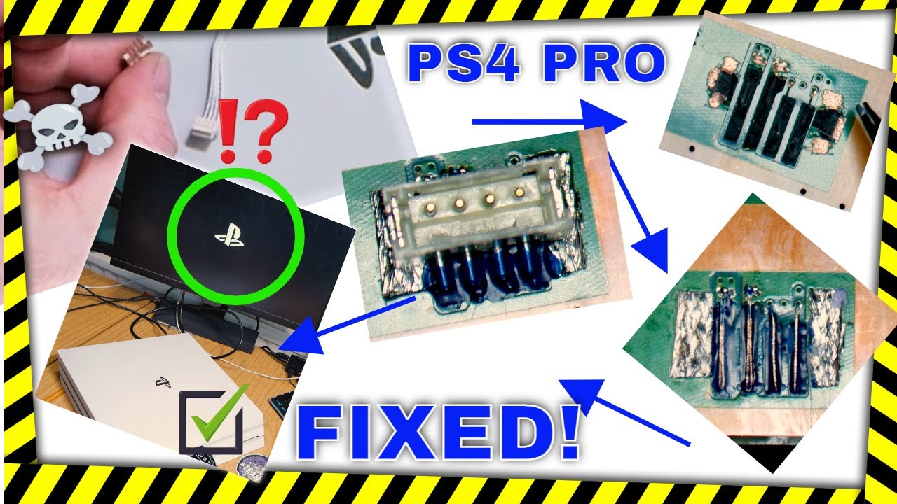 PS4 PRO Power Supply Connector Pulled Off The Board 🛠 This Is How We Fix It 🛠