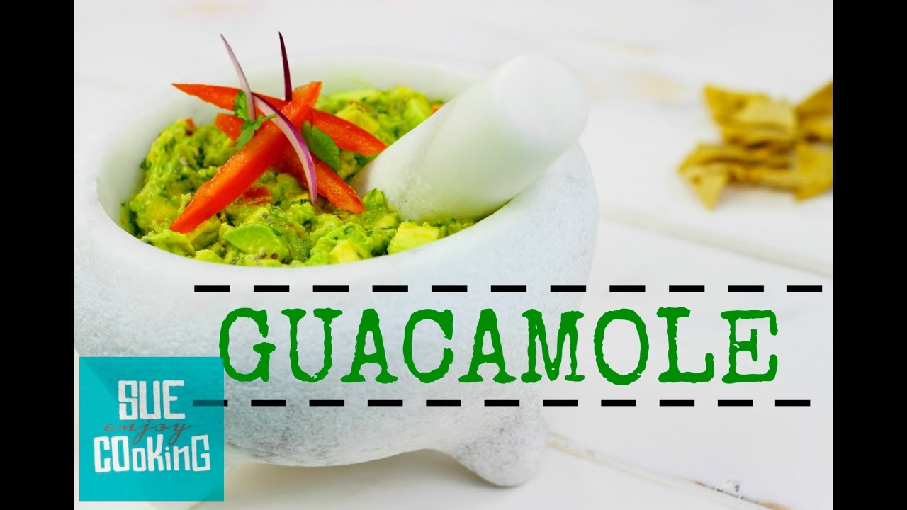 Como hacer guacamole mexicano receta fácil !