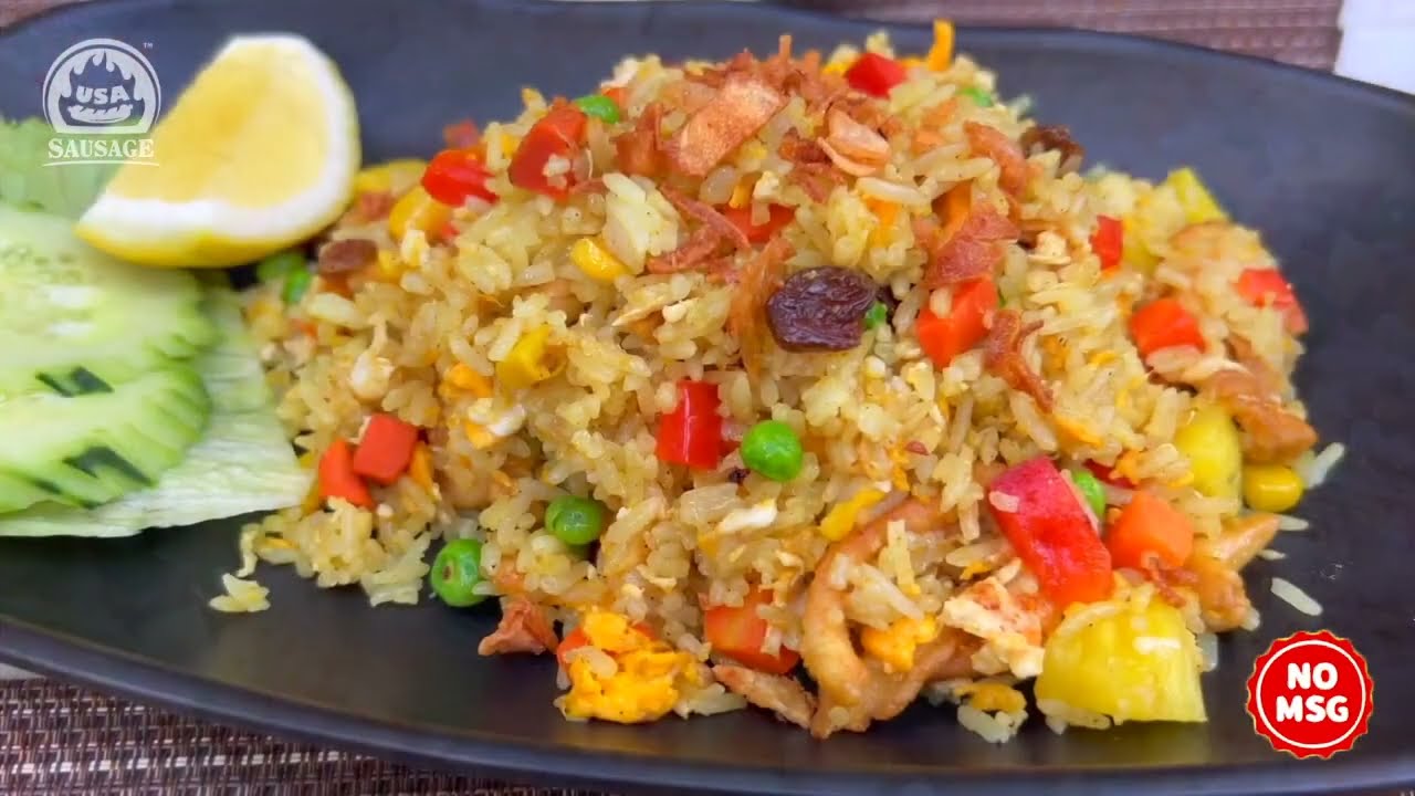 #LapXuong #ChineseSausage #AsianCuisine Lap Xuong Fried Rice
